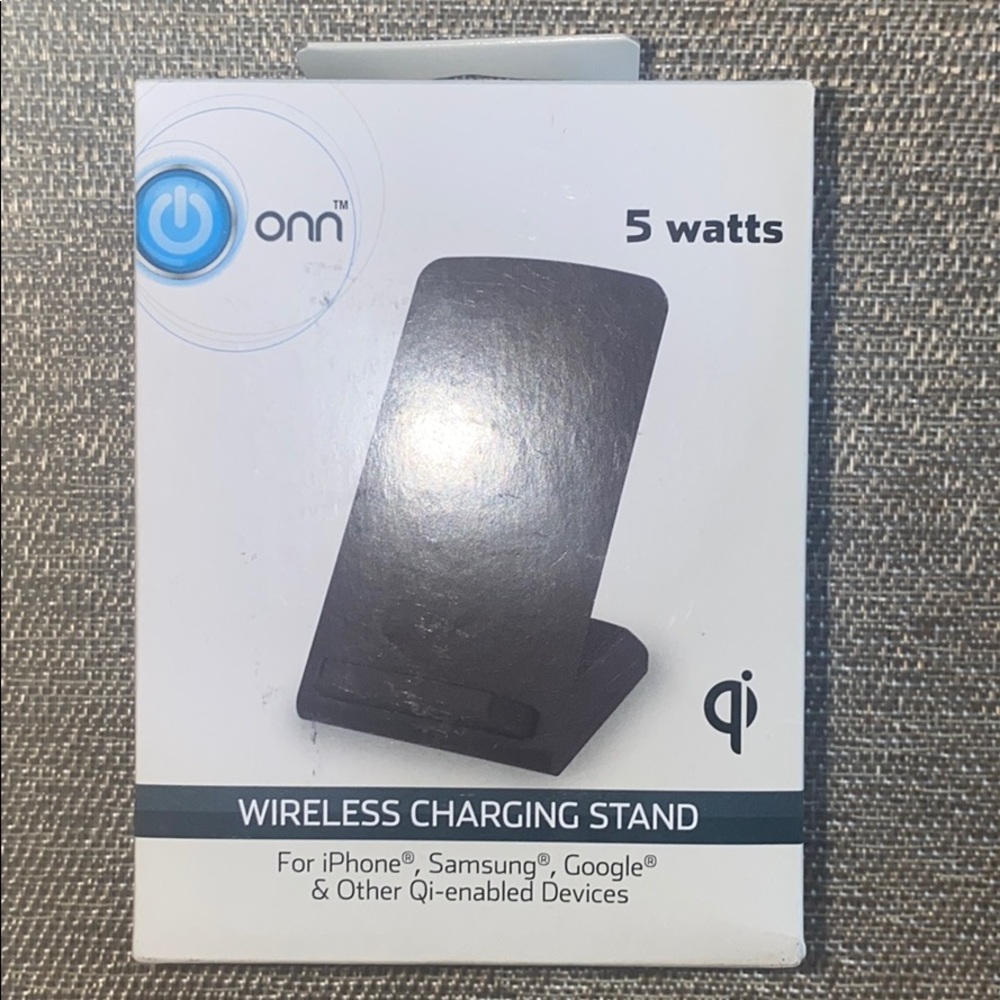 NWT ONN wireless charging phone stand
